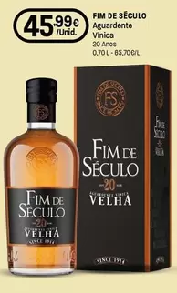 Fim De Seculo - Aguardente Vinica