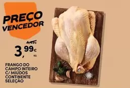 Seleção du chef - Frango Do Campo Inteiro C/MíUdos Continente