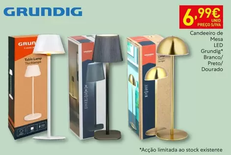 Candeleiro De Mesa Led