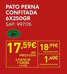 Pato - Perna Confitada