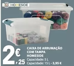 .Com - Caixa De Arrumacao Com Tampa