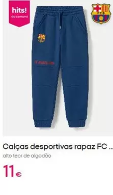 Calças Desportivas Rapaz