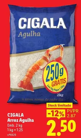 Cigala - Arroz Agulha
