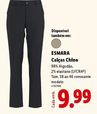 Esmara - Calças Chino