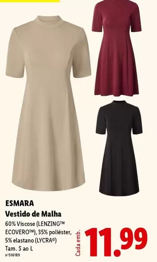 Esmara - Vestido De Malha