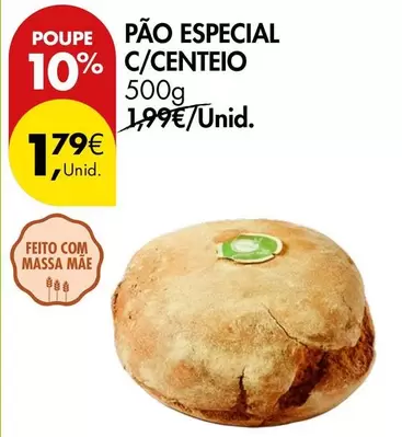 .Com - Pão Especial C/Centeio