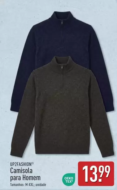 up2fashion - Camisola Para Homem