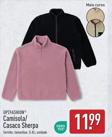 up2fashion - Camisola/Casaco Sherpa