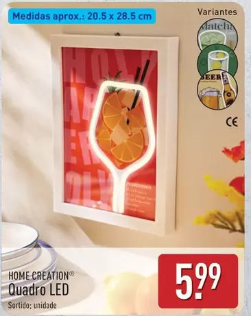 home creation - Quadro Led