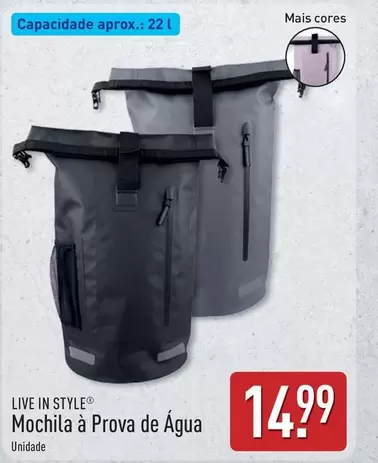 Mochila À Prova De Água