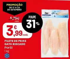 Porsi - Filete De Peixe Gato Riscado