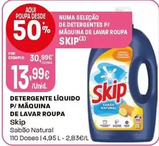 Skip - Detergente Líquido P/ Maquina De Lavar Roupa