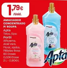 Apta - Amaciador Concentrado P/Roupa