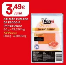 Porsi Select - Salmão Fumado Da Escocia