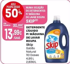 Skip - Detergente Líquido Para Maquina De Lavar Roupa