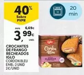 Iglo - Crocantes De Frango Recheados