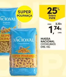 Nacional - Massa Cotovelinhos