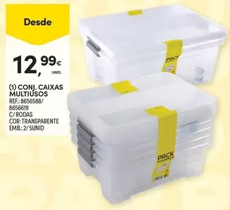 Conj. Caixas Multiusos