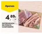 Continente - Entremeada De Porco