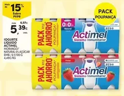 Danone - Iogurte Liquido Actimel