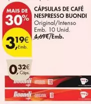 Buondi - Cápsulas De Café Nespresso