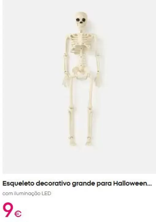 .Com - Esqueleto Decorativo Grande Para Halloween
