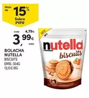 Nutella - Bolacha