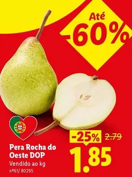 Pera Rocha Do Oeste Dop