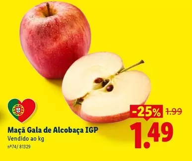 Maçã Gala De Alcobaça Igp