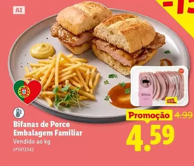 Bífanas De Porco Embalagem Familiar