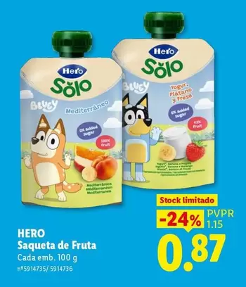 Hero - Saqueta De Fruta