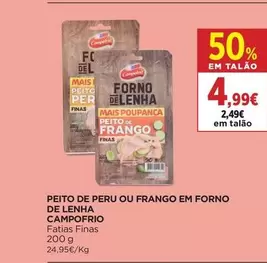 Campofrio - Peito De Peru Em Forno De Lenha