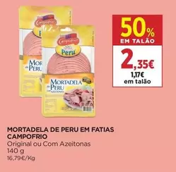 Campofrio - Mortadela De Peru Em Fatias