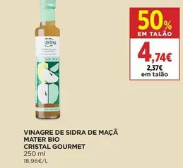 Cristal Gourmet - Vinagre De Sidra De Maca Mater Bio