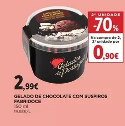 Fabridoce - Gelado De Chocolate Com Suspiros