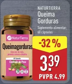 Naturtierra - Queima Gorduras