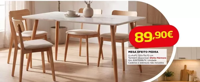 Mesa Feito Pedra