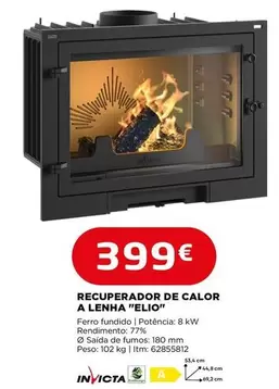 A+ - Recuperador De Calor A Lenha