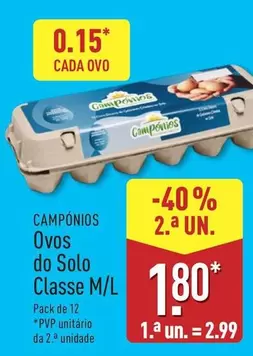 Campofrio - Camponi Ovos Do Solo Classe M/l