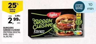 Iglo - Burgers Green Cuisine Protein Vegetal