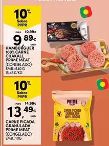 Prime - Hamburguer 100% Carne Chakull Meat