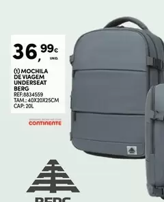 Continente - Mochila De Viagem Underseat