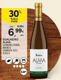 Soalheiro - Alma Loureiro, Verde, Branco Garrafa