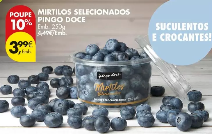pingo doce - Mirtilos Selecionados