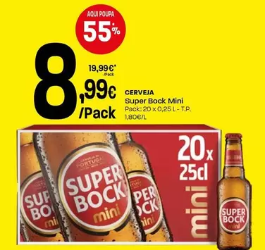 Super Bock - Cerveja Mini
