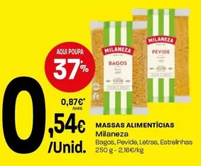 Milaneza - Massas Alimenticias