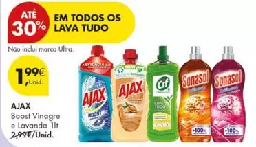 Ajax - Boost Vinagre E Lavanda