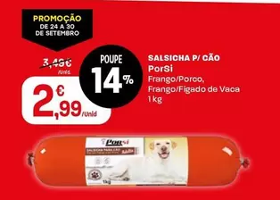 PorSi - Salsicha Para Cão
