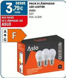 Aslo - Pack Lampadas Led Lustre