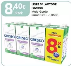 Gresso - Leite S/Lactose